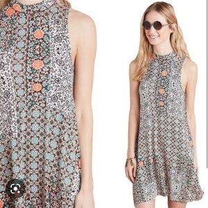 Anthropologie Maeve patterned Jersey material dress, Size Small